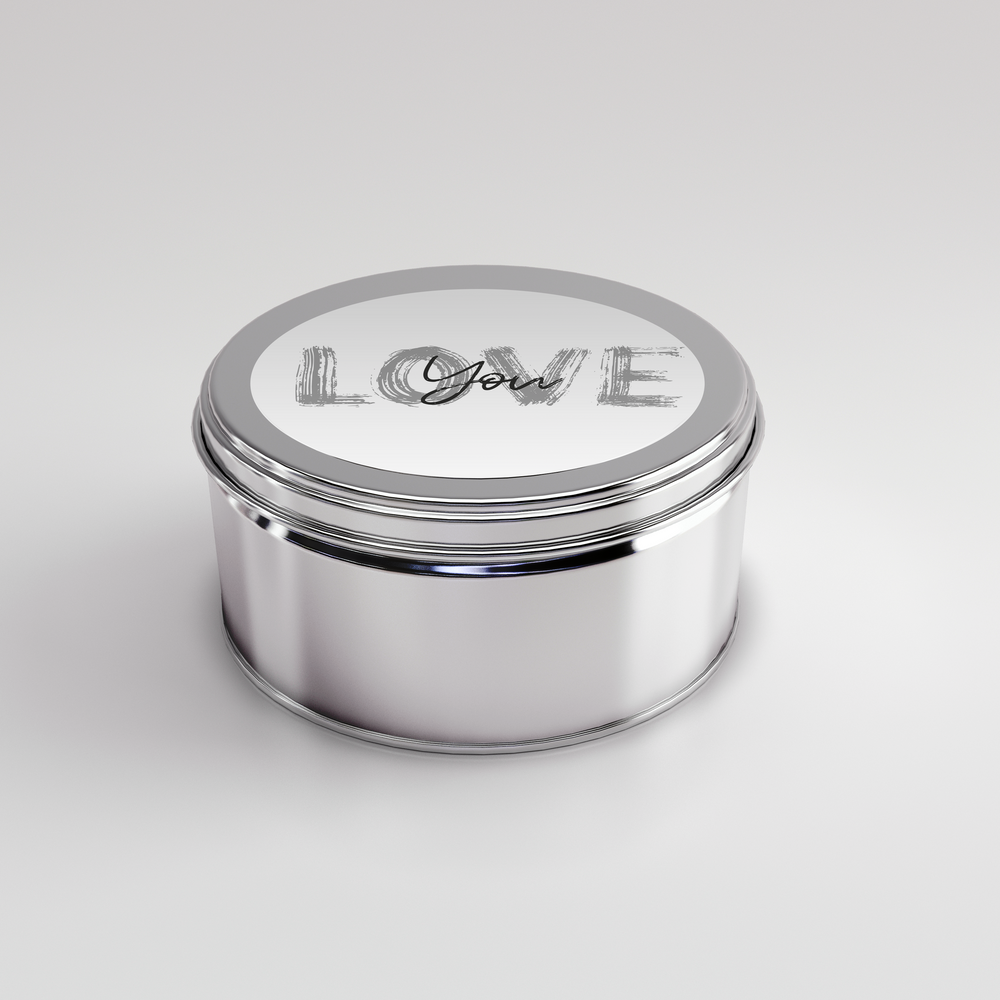 Love You Metal Jar Candle #2 image